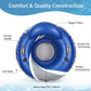 Pafolo Heavy Duty River Tubes - 53" Inflatable Pool Float, Blue and Grey, Large, Mesh Bottom for Beach Lake Rafting