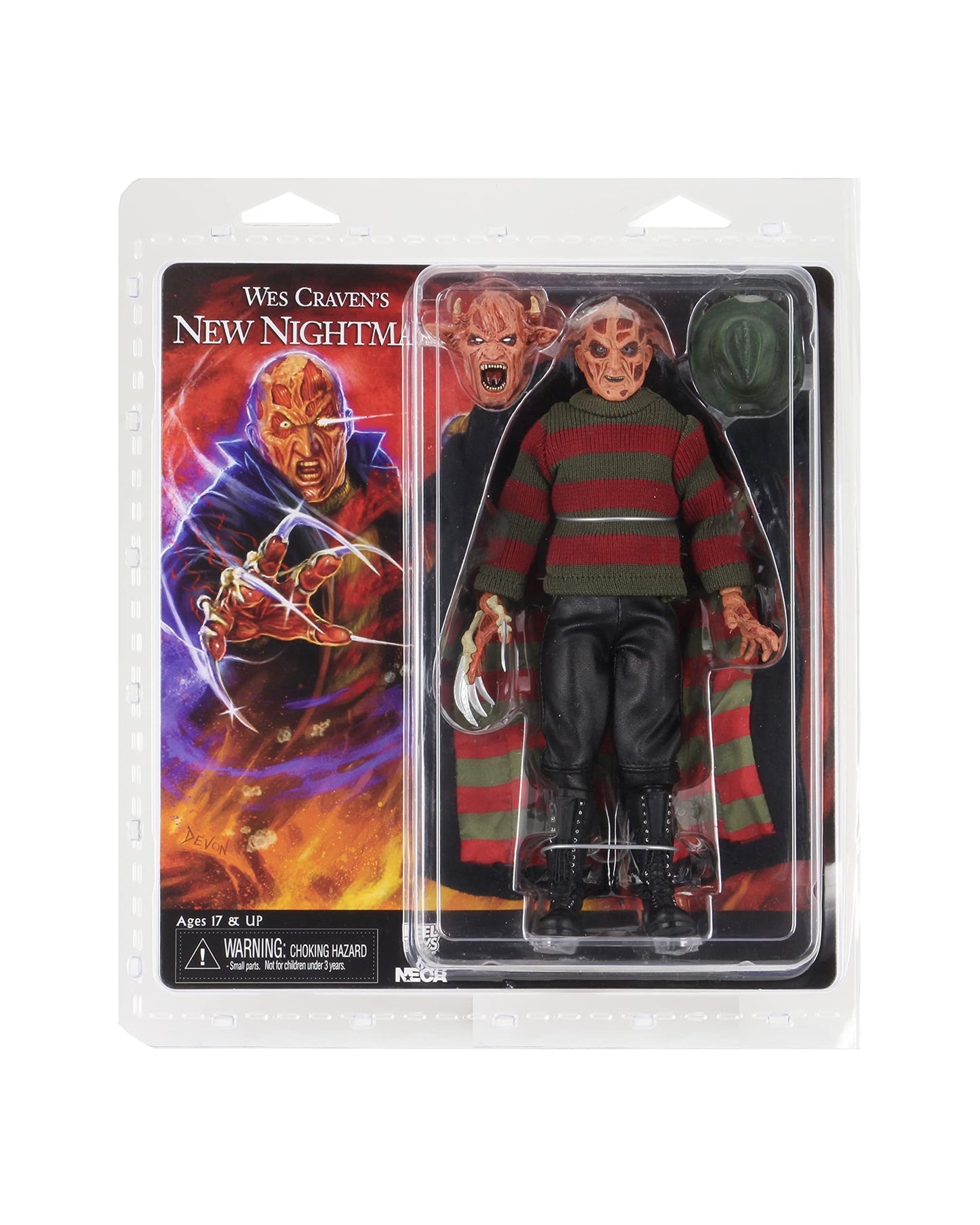 Neca Nightmare On Elm Street: New Nightmare Freddy 8'' Retro Figure