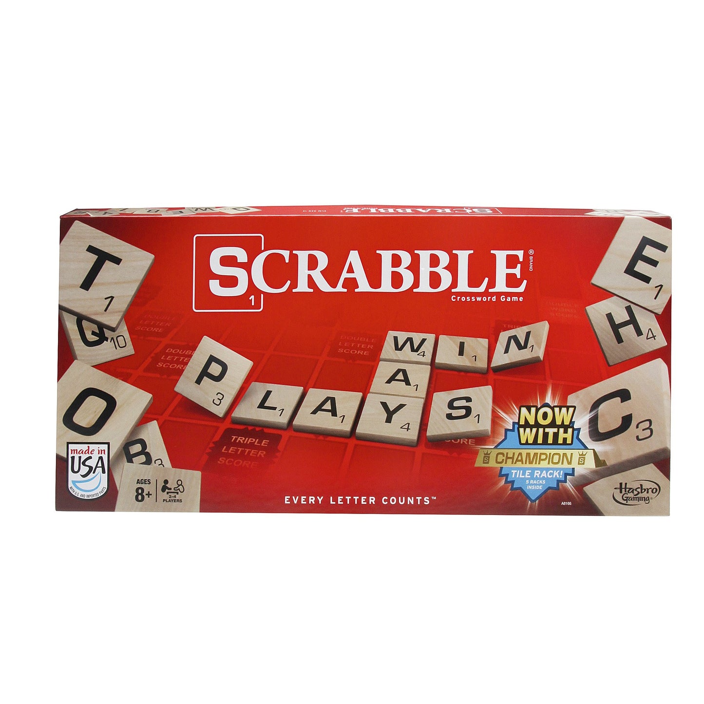 SCRABBLE French Scrabble Board Game - Cardboard, 2,748.38cc, Model A8166020