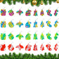 Jdsty 32Pcs Christmas Mini Pop Fidget Toy Pack For Kids Girls Boys Toddlers Christmas Stocking Stuffers Party Favors Gifts Stres