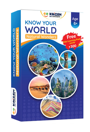 Kaizen Microlessons Dedicated Deck Card Games (Kyw: Nat Wonders)