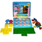Dough Magic Learn With Peppa Jumbo Playset|Play Set With 2In1 Moulding Lid|Roleplay Set With 12Xdough Tubs 26Xalphabet &10Xnum