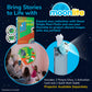 Moonlite Storybook Reels for Flashlight Projector - Goodnight Moon, Multicolor Story Reel Pack for Kids 12 Months and Up