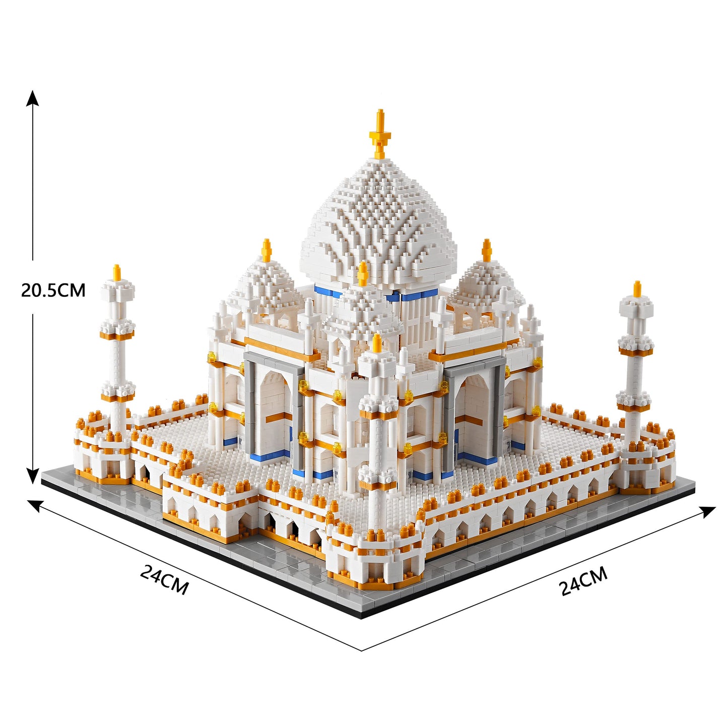 Cozymass 3950Pcs Architecture And Collection Micro Building Blocks Set Taj Mahal Modle Kit Toy Present For Adults And Kids Ages