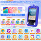 WEOLULI Kids Phone for Boys,Toys for 3-10 Year Old Boys Girls,Christmas Birthday Gifts for Kids,Toddler Smartphone Learning Toys