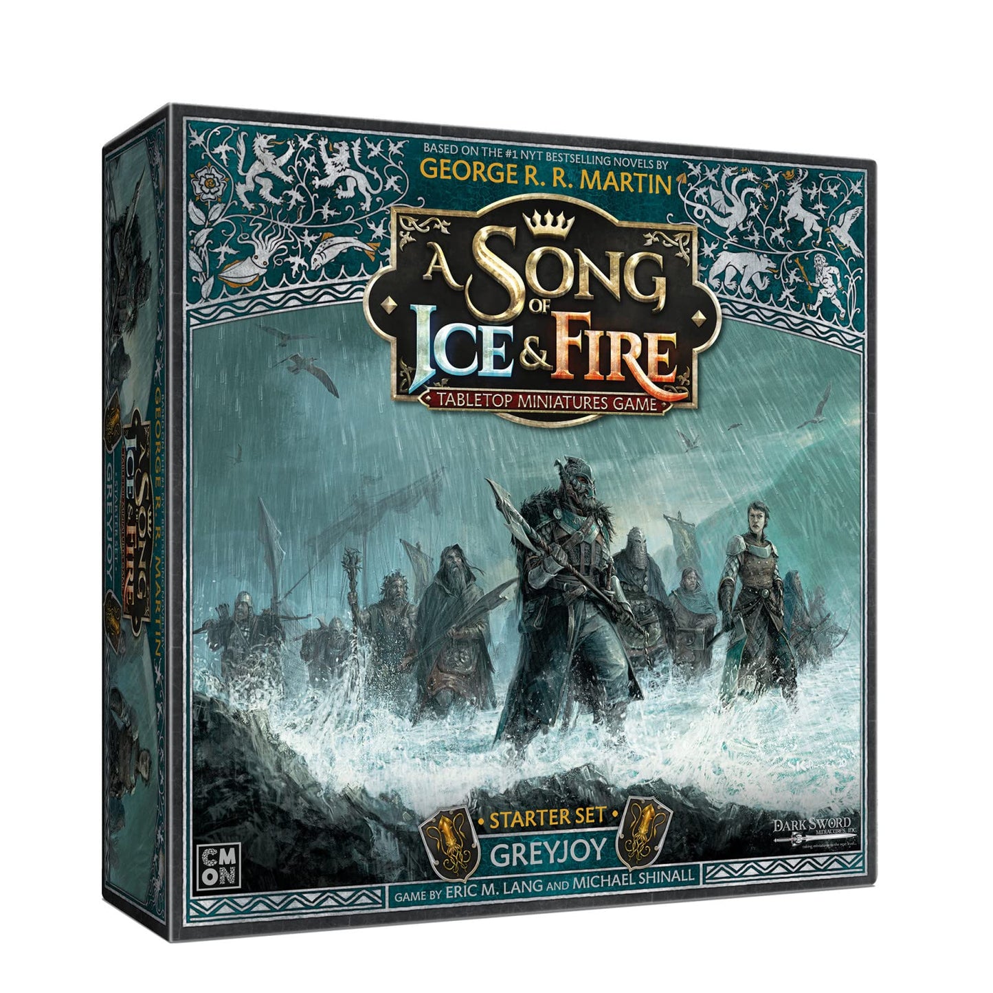 A Song Of Ice And Fire Tabletop Miniatures Game House Greyjoy Starter Set - Rulers Of The Iron Islands! Strategy Game For Adults