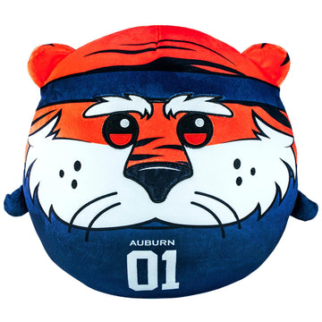Sleep Squad Auburn Tigers Aubie 12'' Mascot Kiri Cloud Plushie - Official Collegiate Plush
