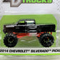 Jada Just Trucks2014 Chevy Silverado Pickup, [Black] Wave 17 1:64 Scale