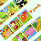 Puzzles for Kids Ages 3-5  9 Pack Wooden Jigsaw Puzzles for Toddlers Ages 3-5 16 Pieces Preschool Educational Learning Toys Set Animals Puzzles for 3 4 5 Years Old Boys and Girls