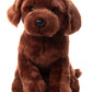 The Petting Zoo Chocolate Lab Plush Toy 12" - Brown Medium Stuffed Animal for Kids, Model 722410, Polyester
