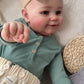 TERABITHIA 20 Inches Lifelike Premie Baby Size Reborn Baby Doll with Soft Weighted Body Feel Real Sweet Smiling Realistic Newborn Girl Doll  A Moment in My Arms  Forever in My Heart