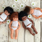 Miniland Doll 15'' African Girl (Box) - Made In Spain, Anatomically Correct, Quality