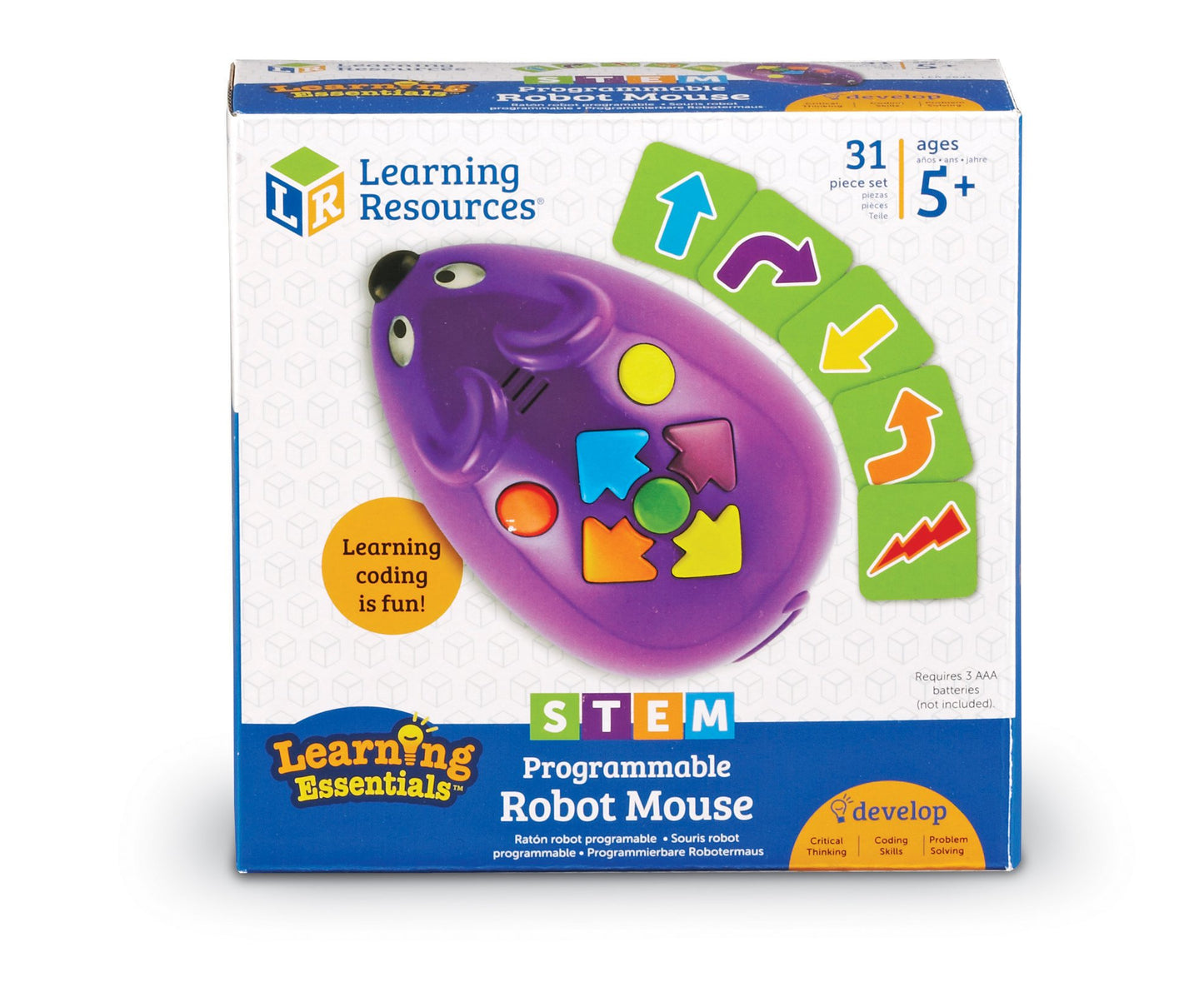 Learning Resources Code & Go Robot Mouse Classroom Set, Stem Coding Classroom Set