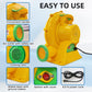 Puligoth Bounce House Blower: 550W Air Blower for Inflatables with Double Sided Fan cutting edge  Portable and Powerful for Bouncy Castle  Water Slide  Jump Slides  Inflatable Arch