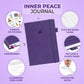Clever Fox Inner Peace Journal - Guided Stress & Anxiety Relief Journal with Prompts - Healing & Self-Discovery Notebook for Wom