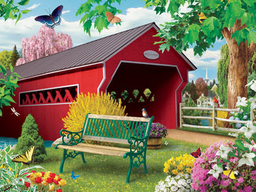 Masterpieces 750 Piece Jigsaw Puzzle For Adults, Family, Or Kids - Springtime - 18'X24'