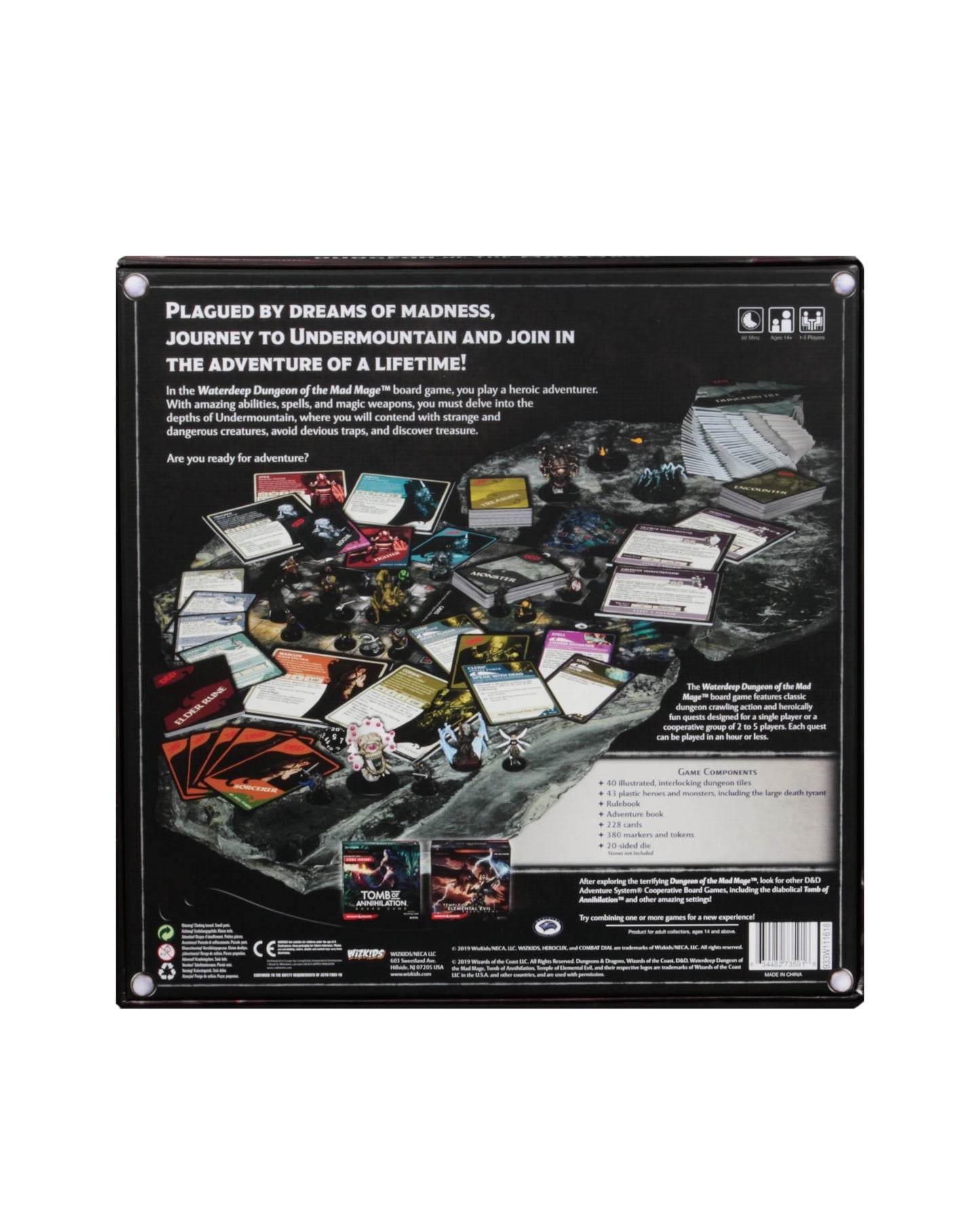 D&D Waterdeep: Dungeon of The Mad Mage Adventure System Board Game - Standard Ed