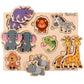 Pikatoyz Wooden Puzzles For Toddlers 1-3 (Jungle)