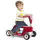 Radio Flyer Scoot 2 Scooter, Toddler Scooter Or Ride On, For Kids Ages 1–4 Years, Red Ride On Toy, Large