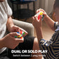 Syncfun 7-Key Handheld Game With 4 Game Modes, Board Games For 1 Or 2 Players, Lights And Adjustable Sound, Ages 8+ (2-Pack)