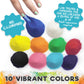 CuteyCo Crafty Sand for Kids - 10 Colors: 3 lbs of Vibrant Craft Sand & Play Sand