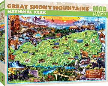 Great Smoky Mountains 1000 Piece Jigsaw Puzzle