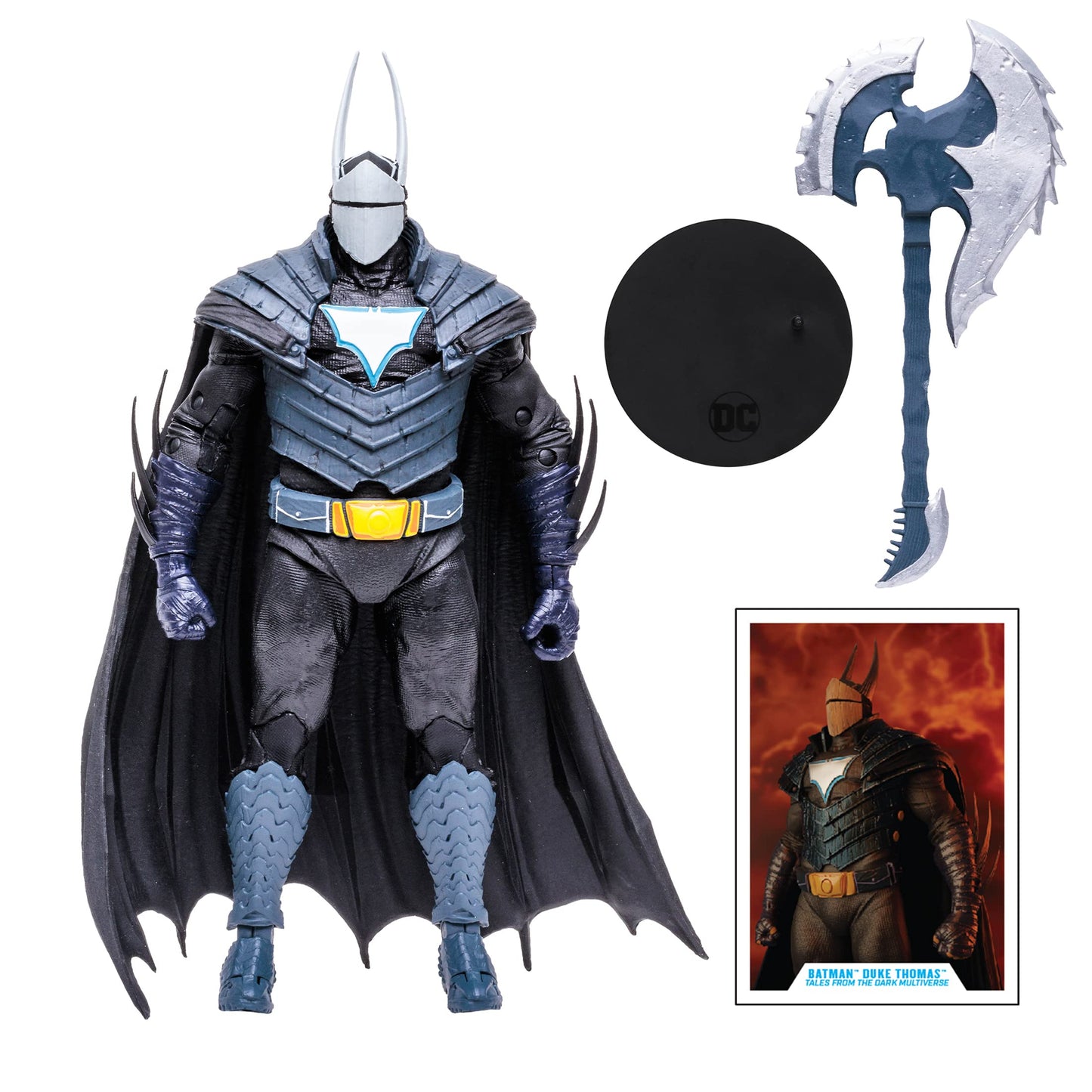Mcfarlane Toys Dc Multiverse Duke Thomas Dark Nights Metal 7' Action Figure With Accessories
