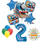 Anagram Thomas the Train Engine 2nd Birthday Party Supplies and Balloon Decorations