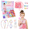 Bracelet Making Kit for Girls, Valentines Day Gifts Toys for Girls Kids, Arts and Crafts for Kids 4-6 8-12 Yr Girls, DIY Beads N