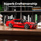 Mould King Speed Champion M8 Racing Car Building Kit with Acrylic Display Case  27072 Collectible Model Car Kits  Building Blocks Kit Racing Toy Cars for mature-themed Kids 8+(481 PCS)