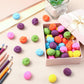 Gilprop 96 Pcs Brain Shaped Erasers Bulk 1 Inch Mini Brain Rubber Pencil Erasers Fun Classroom Supplies Birthday Halloween Party