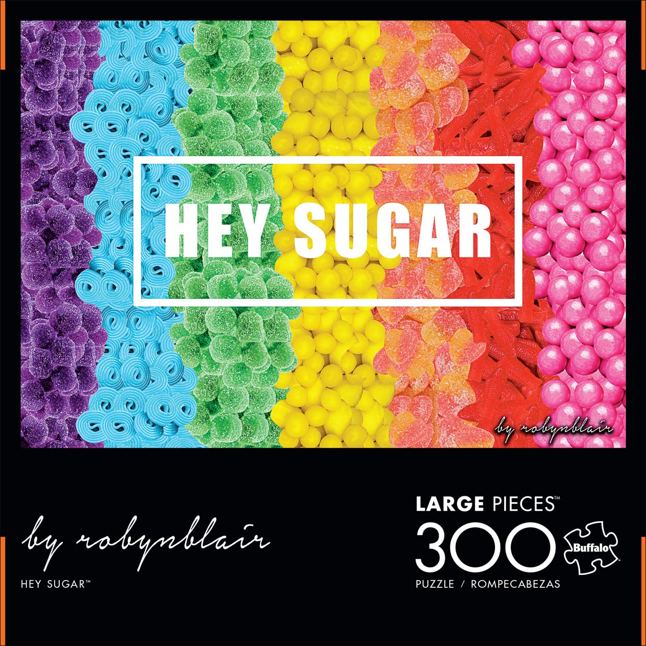 Buffalo Games - Robyn Blair - Hey Sugar - 300 Piece Jigsaw Puzzle For Adults -Challenging Puzzle Perfect For Game Nights - Finished Size Is 21.25 X 15.00