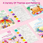 FQKIOMY Paint with Water Books for Kids Ages 3-5,Water Coloring Book Mess Free Coloring for Toddlers 2-4,Creative Arts and Craft