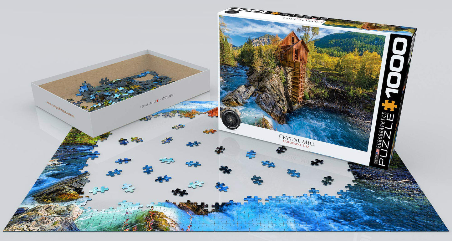 Eurographics 6000-5473 Crystal Mill 1000Piece Puzzle