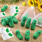 6 Set Crochet Pickle Gifts Bulk with Support Cards Positive Appreciation Party Favors for Employee Coworker Teacher Student Nurs
