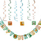 American Greetings Dinosaur Birthday Party Supplies, Banner Kit (7-Pieces)