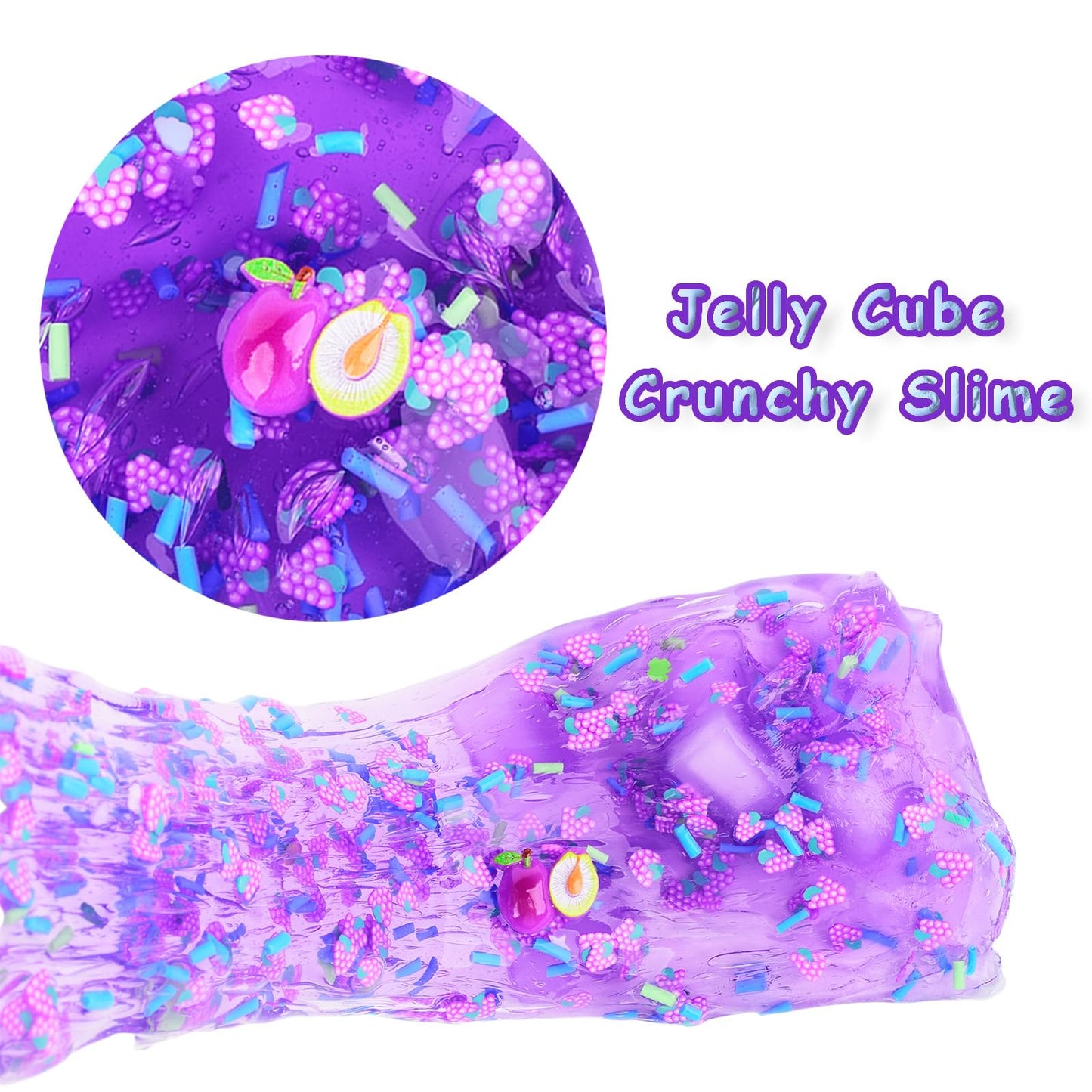 Aeyiakov 9 Pack Slime Kit - Assorted Jelly, Cloud & Butter Slime - Stress Relief Toy for Kids - Birthday Gift & Party Favors