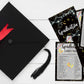 Graduation Party Games - Ever Or Never Game Cards for The Graduate - Graduation Party Decorations 2024 - Gold & Black Grad Celeb