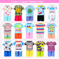 25 Pcs 5.3 Inch Doll Clothes Suitcase Accessories 4 Dresses 3 Tops And Pant Outfits 3 Swimsuits 1 Luggage 3 Shoes 11 Travel Acce