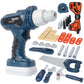 Toy Chainsaw for Kids - Kids Power Tool Set, Construction Tools for Kids, Toddler Chainsaw with Realistic Sounds & Light, Play C