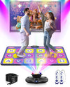 Acelufly Dance Mat - Wireless Electronic Dance Mat For Tv With Camera, Non-Slip Exercise Dance Pad With Yoga Mode For Kids & Adults, Family-Friendly Game Mat Toy Gift For Girls & Boys (Purple)