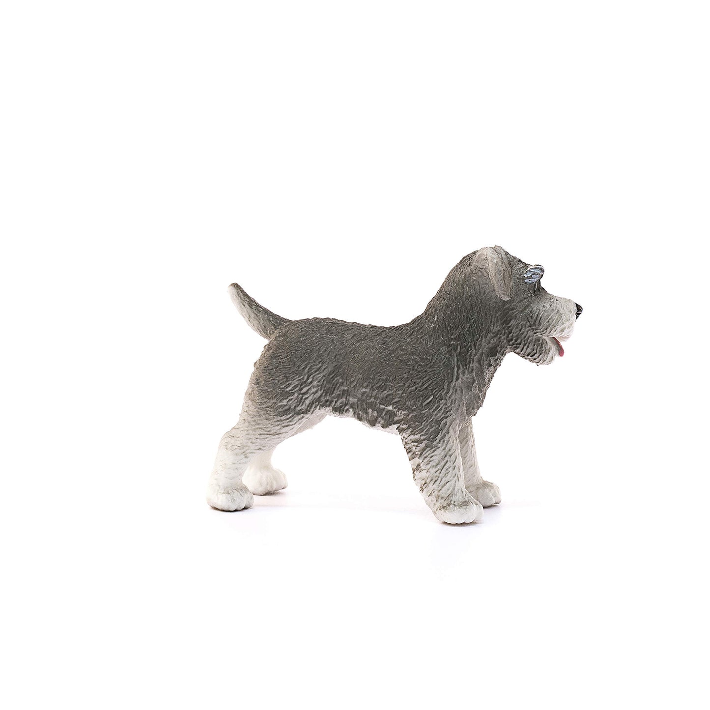 Schleich Farm World, Realistic Cute Dog Toys For Kids Ages 3 And Above, Miniature Schnauzer Toy Figurine