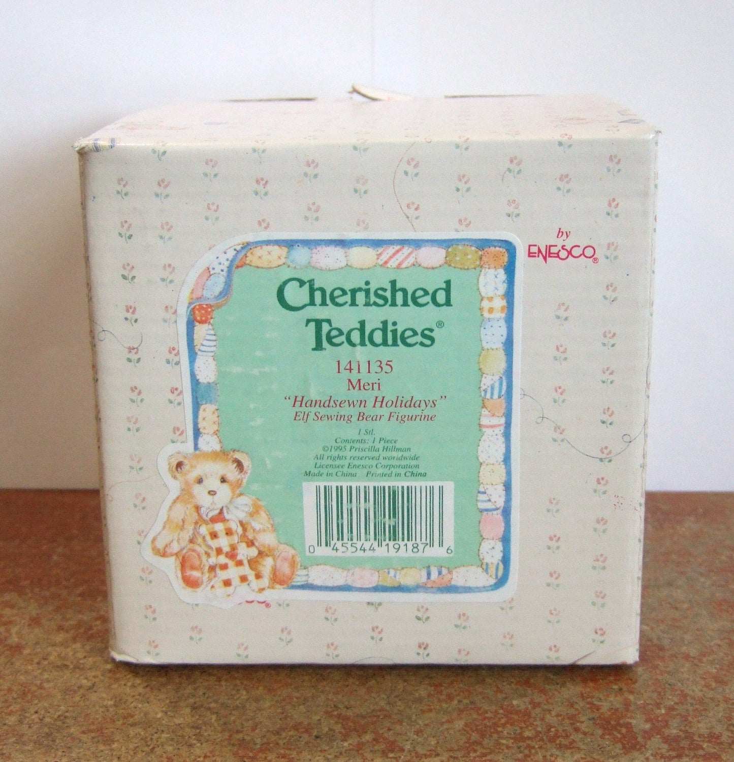 Cherished Teddies Meri Handsewn Holidays Figurine