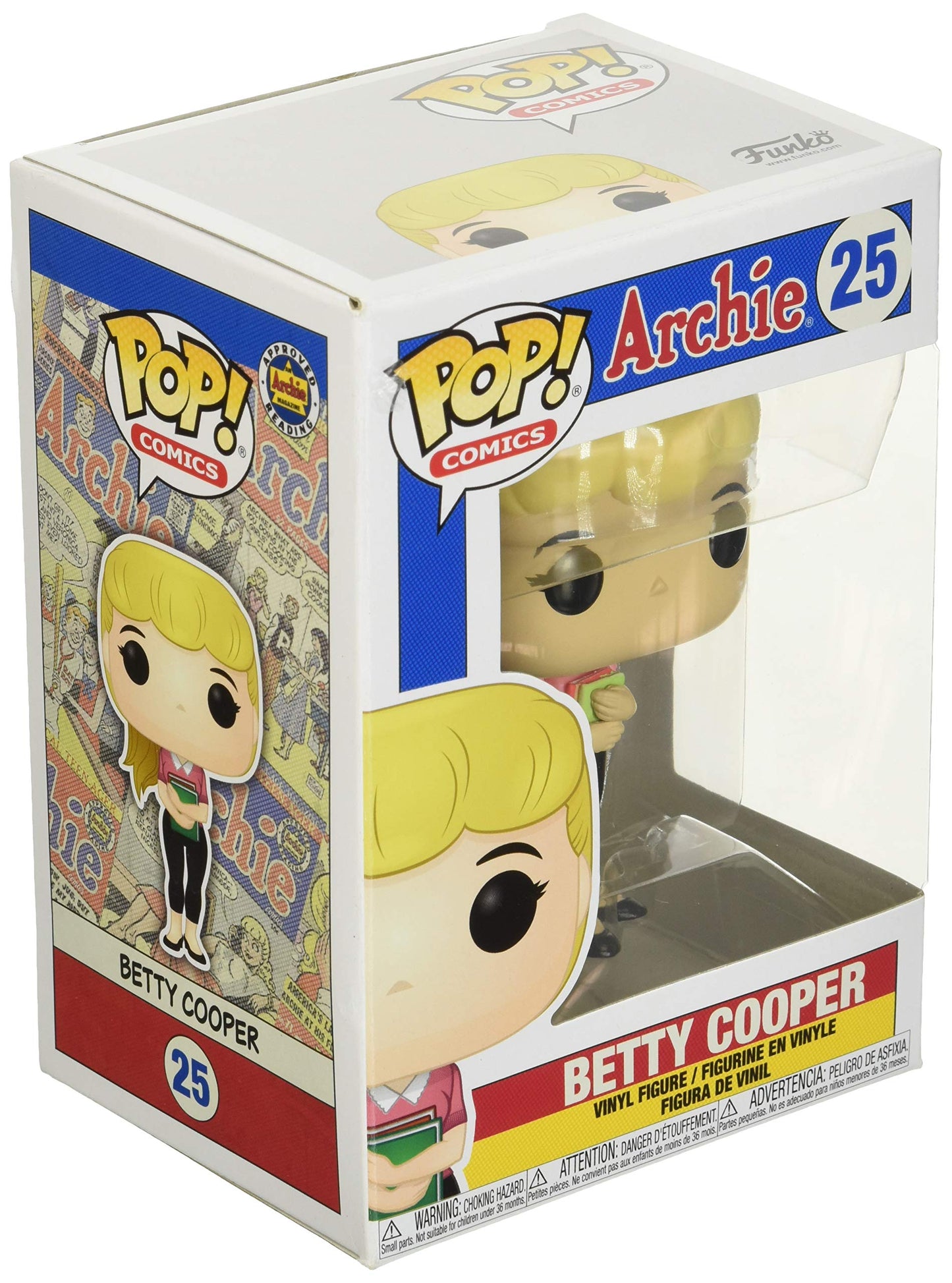 Funko Pop! Comics: Archie - Comics Betty, Multicolor
