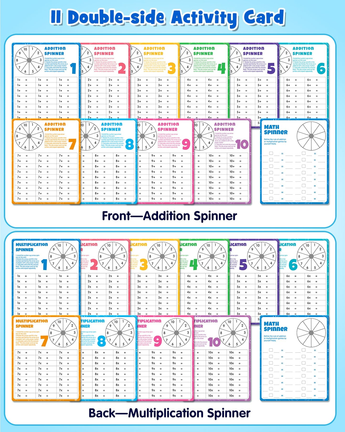 D-Fantix Magnetic Addition Multiplication Game Board, Math Games For Kids 8-12, Math Manipulatives For Elementary School, Montessori Math Learning Toys For Homeschool Classroom