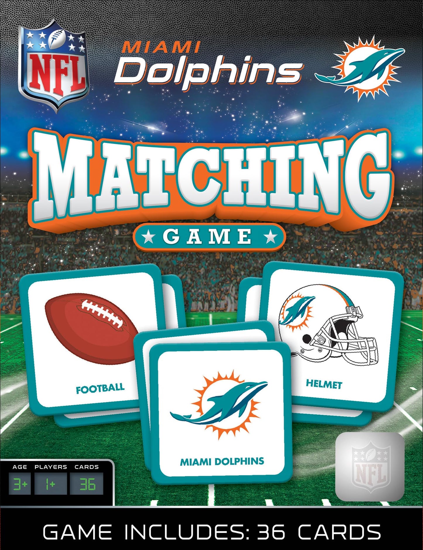 Miami Dolphins Matching Game