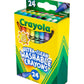 Crayola Washable Crayons, School Supplies, 24 Count