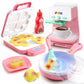 Play Kitchen Toys With Realistic Lights& Sounds, Pretend Play Toy Set For Girls Boys, Color Changing Breakfast Play Set, Christm