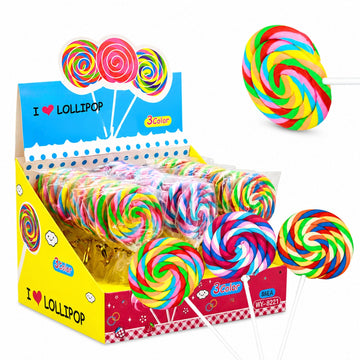 Birthday Popper 36 Pcs Scented Candy Erasers for Kids as Birthday Return Gifts | Colorful Realistic Lollipop Pencil Erasers for 