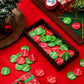 Janmercy 60 Pcs Christmas Button Pins Bulk Funny Nice Naughty Badge Pin Pinback Button Party Favors Buttons Badges Snowflake San